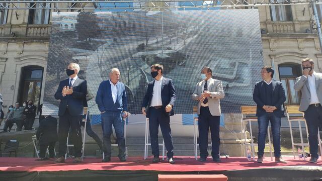 Axel Kicillof en Tres Arroyos