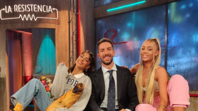 Tini Stoessel en el programa "La Resistencia". (Foto: Twitter)