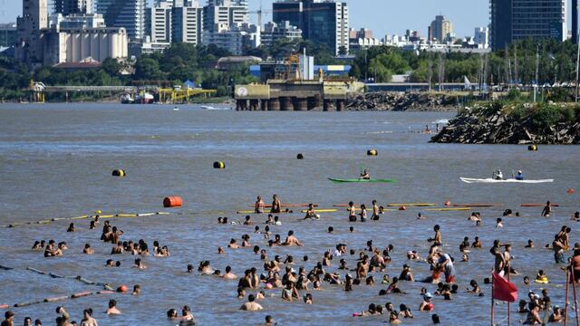 Rosario tuvo la temperatura más alta del país este martes. (Juan José García)