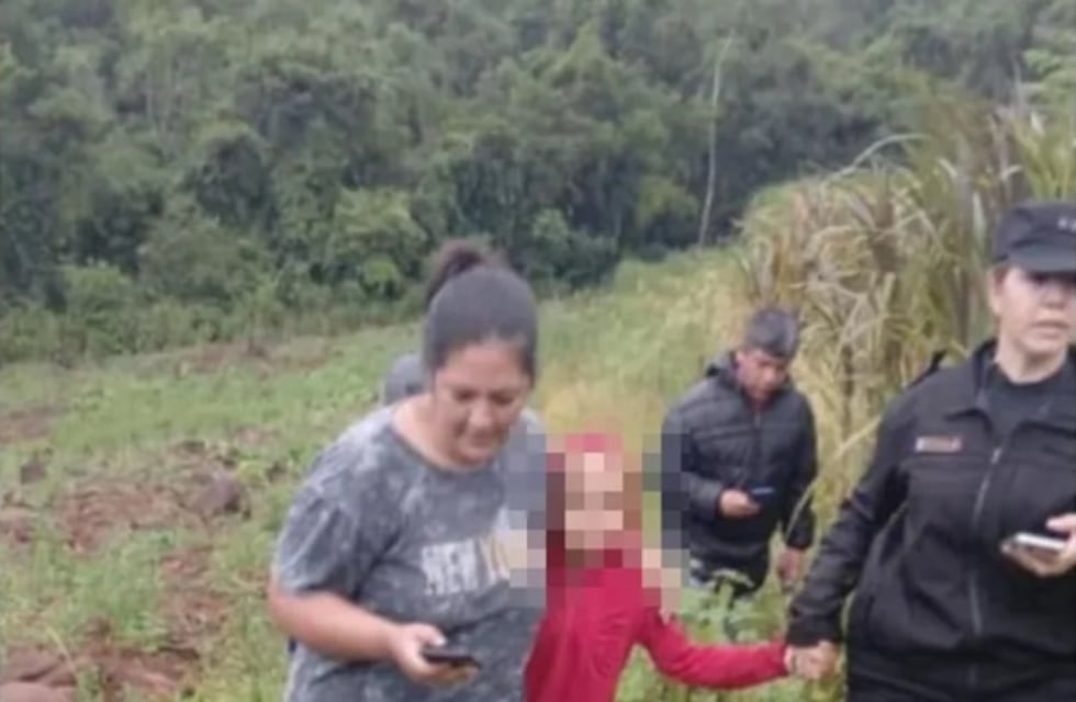 Encontraron sana y salva a una niña de 10 años que era intensamente buscada en El Soberbio