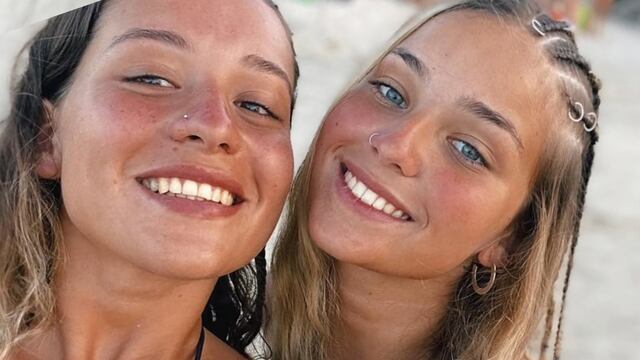 Catalina Gutiérrez y Lucia antes del crimen ocurrido en Córdoba.