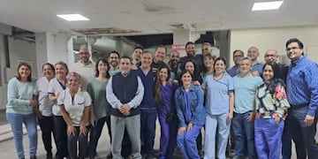 Once intervenciones de pie en ocho pacientes, gracias a la colaboración de médicos de todo el país.
