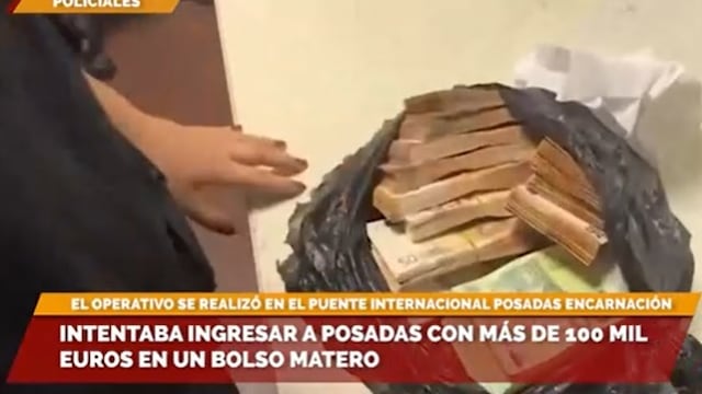 Posadas: una mujer fue detenida por tráfico de divisas.