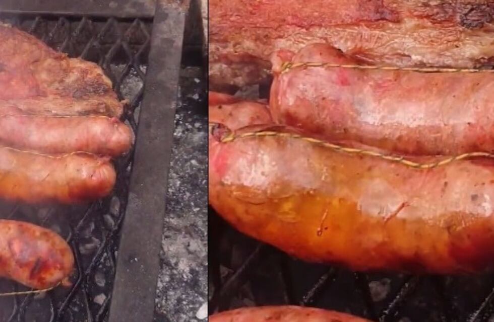 Subió un video haciendo asado y abrió debate: “Fundamentalista de no pinchar los chorizos”