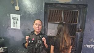 Patricia G. estuvo demorada en la Comisaría 2° después del operativo policial.