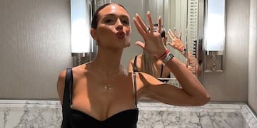 Agustina Gandolfo hizo referencia a sus celulitis.