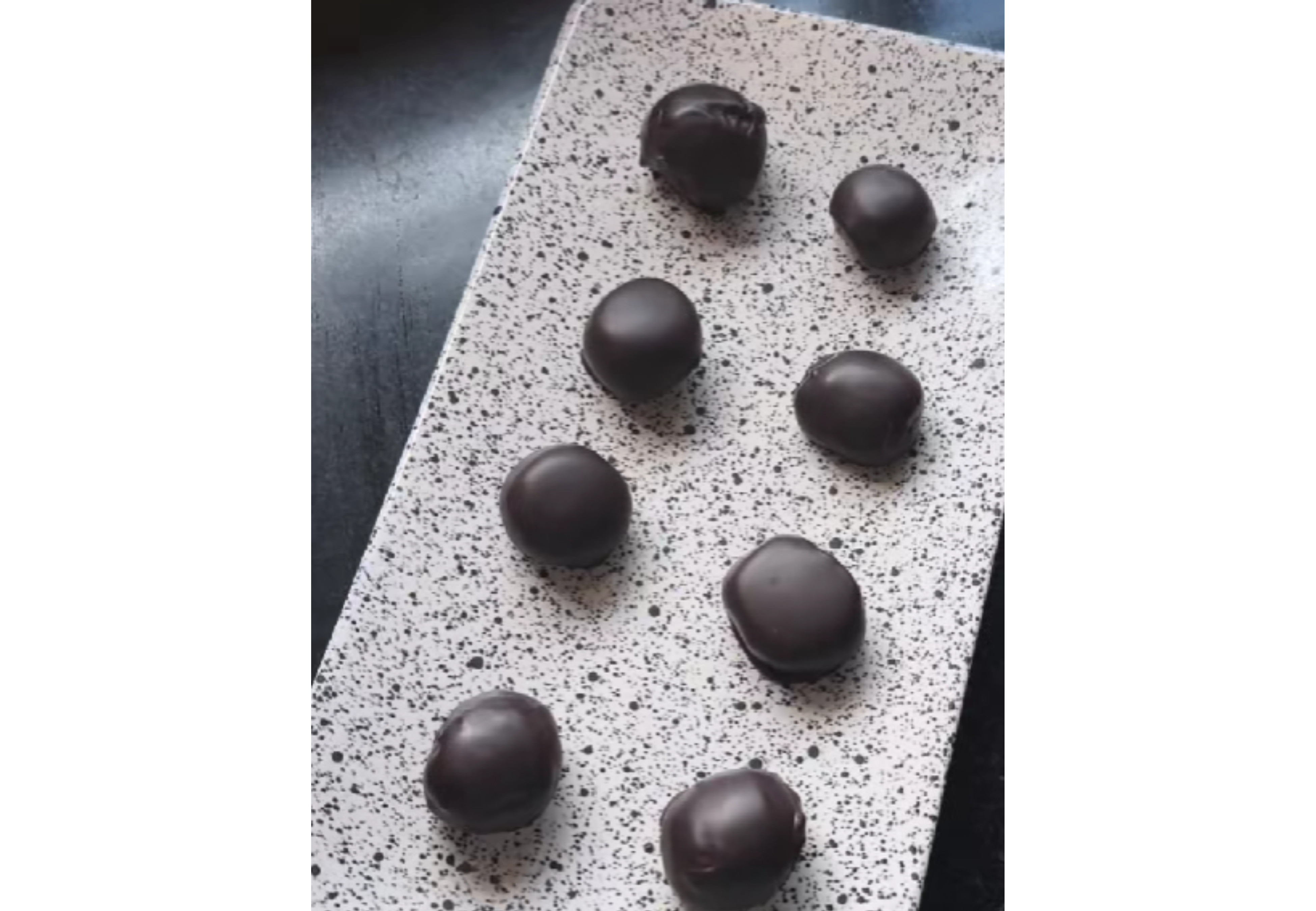 Estos bombones saludables son muy fáciles de hacer.