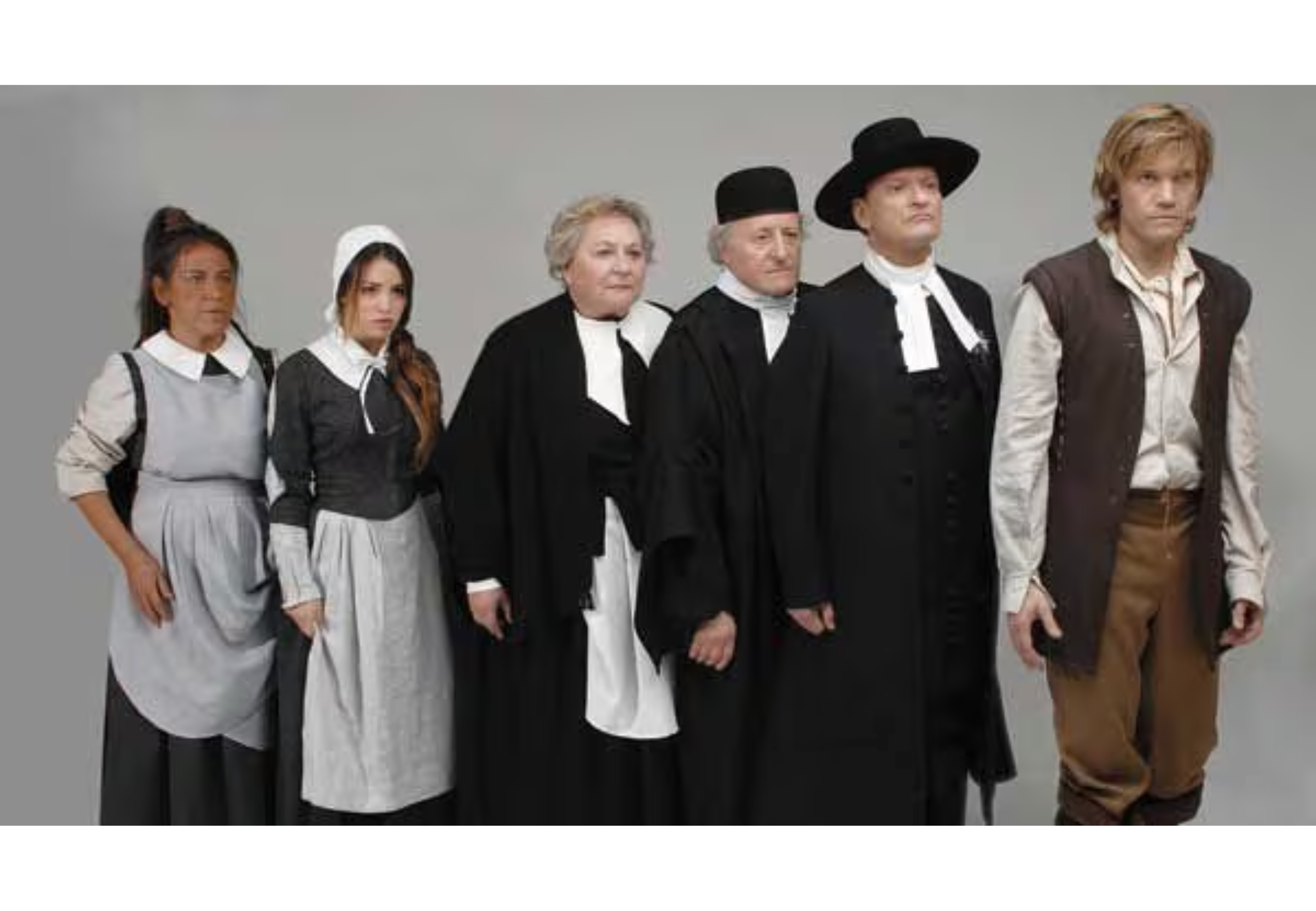 El elenco de la obra.