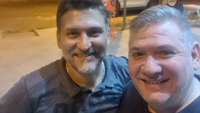 Mario Urzúa y Marcelo Ortiz juntos al aire de Estación Zafiro.
