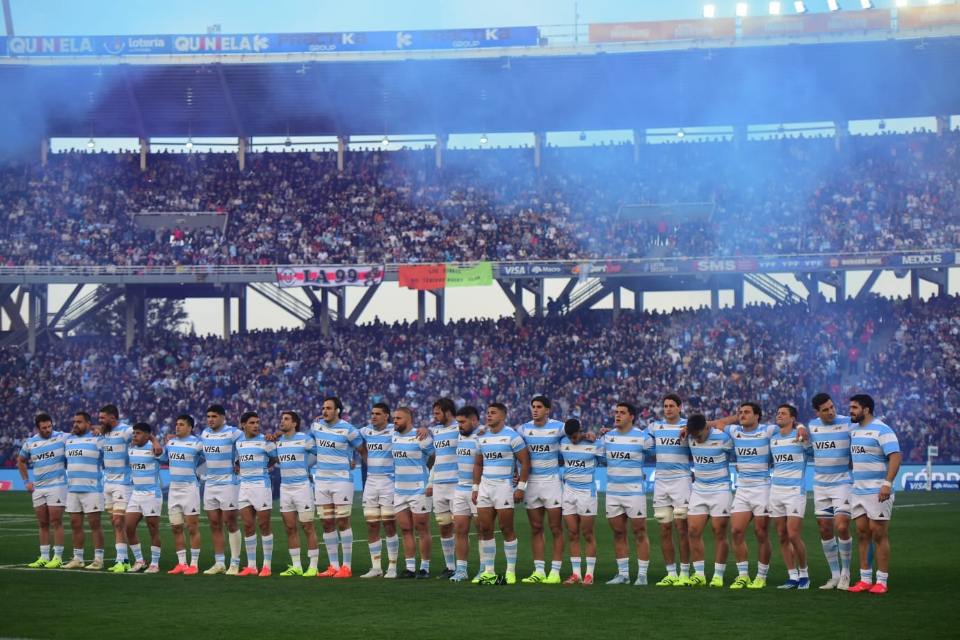 Los Pumas recibieron a los All Blacks por la primera fecha del Rugby Championship. (Nicolás Bravo / La Voz)