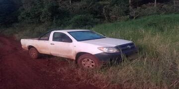 Recuperaron una camioneta robada a un colono en Eldorado.