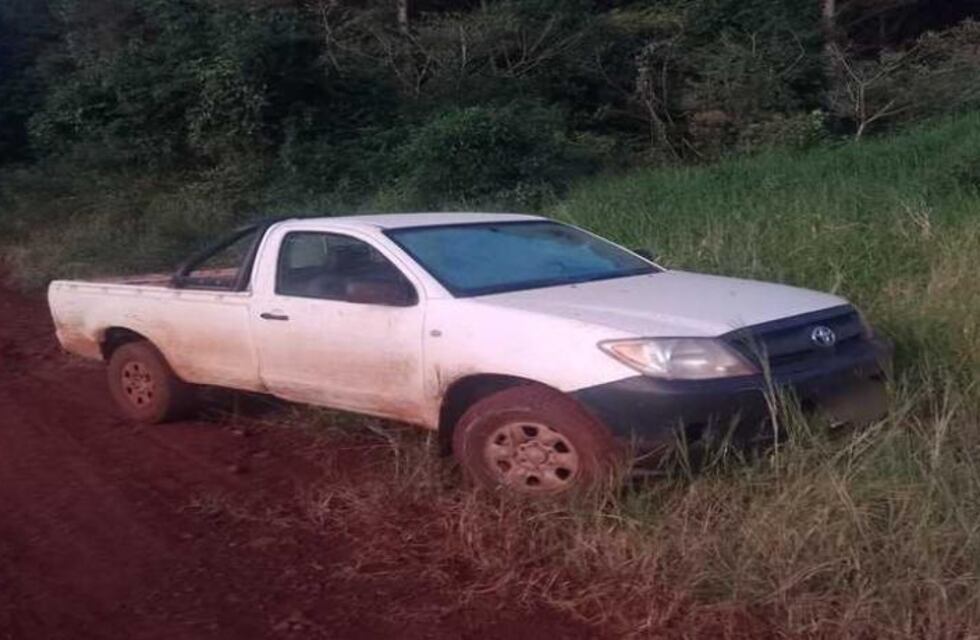 Recuperaron una camioneta robada a un colono en Eldorado