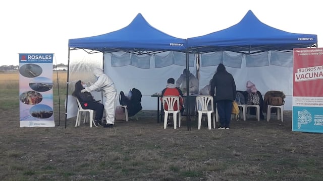 Cientos de rosaleños concurrieron a la jornada de testeos gratuitos en Arroyo Pareja