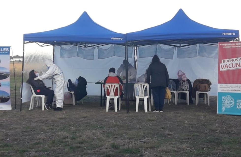 En Arroyo Pareja se hicieron 64 testeos y 28 dieron positivo