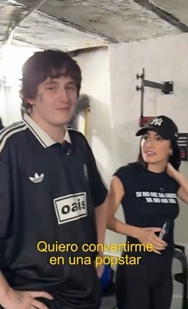 Boxeo, insultos y cachetazos: la exigente rutina de entrenamiento que le armó Lali Espósito a Dillom para su show en Vélez