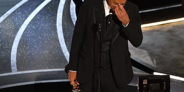 Will Smith tras ser premiado como mejor actor de la Academia, luego pidió disculpas por su reacción.