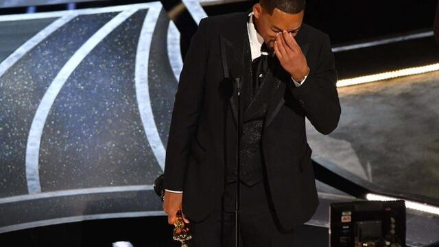 Will Smith tras ser premiado como mejor actor de la Academia, luego pidió disculpas por su reacción.
