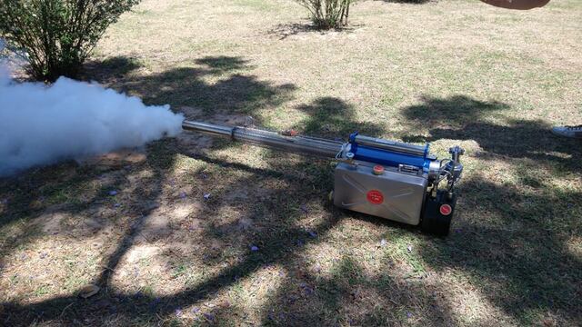 La Municipalidad de Balnearia adquirió un equipo nebulizador para fumigar