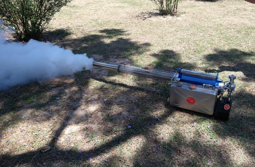 Balnearia: municipio adquirió un equipo para fumigar contra el dengue