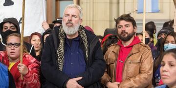 Esteban Castro y Juan Grabois.