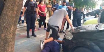 Vecinos arrestaron a delincuente en Rosario