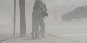 Hay alerta por viento Zonda en malargüe y San Rafael. Archivo.
