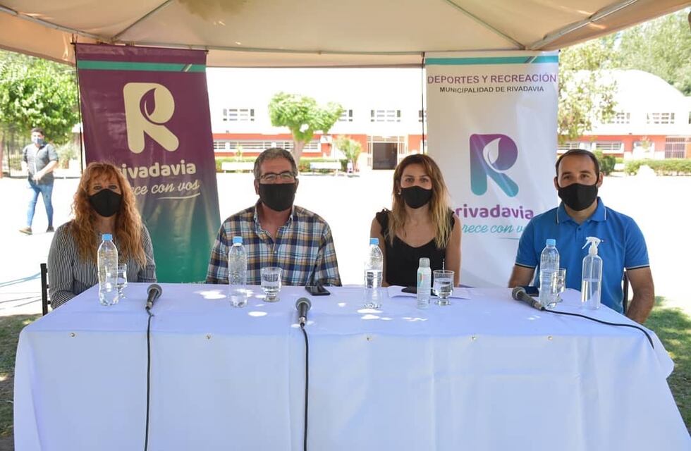La Municipalidad de Rivadavia presentó la escuela deportiva de verano
