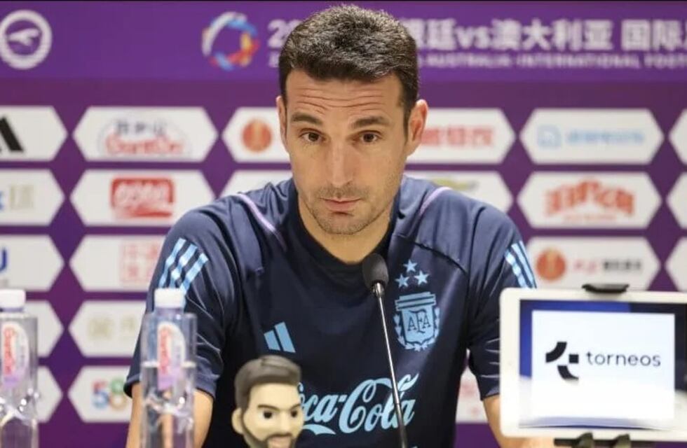 Sin Messi en la Selección, Scaloni habló sobre los cambios en el equipo para enfrentar a Indonesia