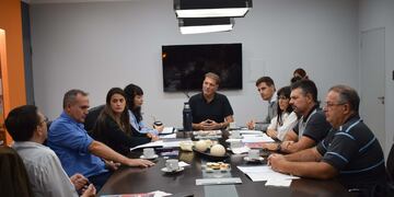 Reunión entre el SEOM y concejales de la oposición