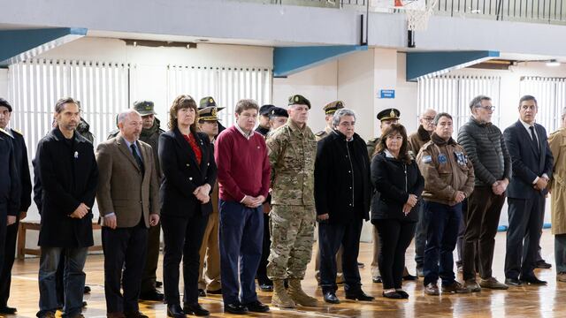 Melella participó del acto por el 213° aniversario de la creación del Ejército Argentino