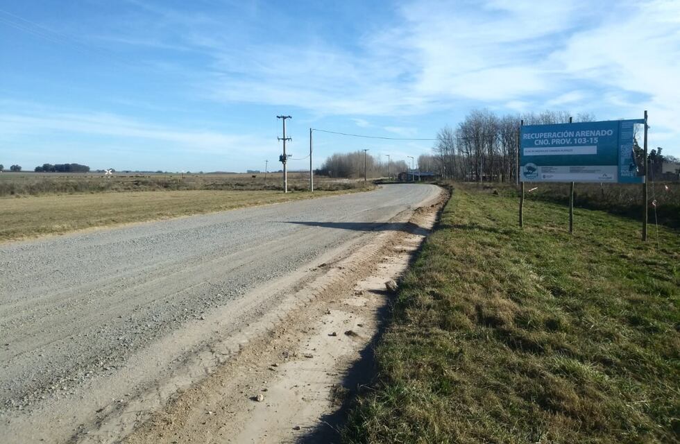 Obras en Tandil: realizan mejoras en el camino que une Vela y Gardey