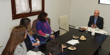Uset recibió a las autoridades de Pampa Energía para evaluar obras