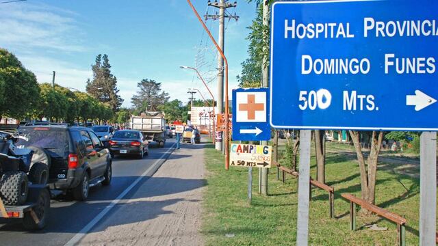 El hombre fue derivado a Santa María de Punilla.