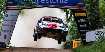 Rovanpera y un histórico triunfo en Estonia con el Yaris WRC.