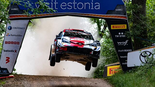 Rovanpera y un histórico triunfo en Estonia con el Yaris WRC.