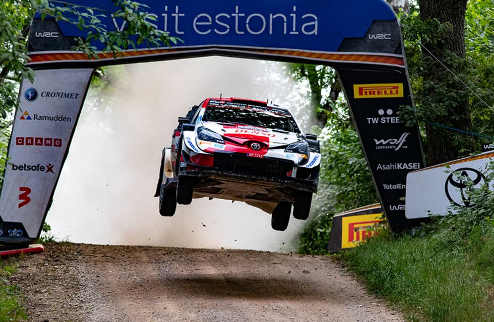 Rally Mundial: Rovanpera ganó en Estonia con Toyota