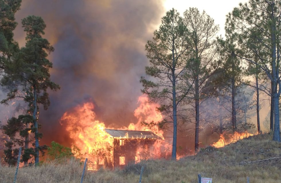 Incendio en San Clemente: “Son focos muy explosivos que avanzan con una velocidad terrible”