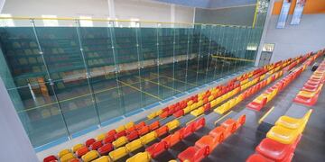 Cancha de Pelota Vasca de San Luis, que será sede del Mundial 2026.