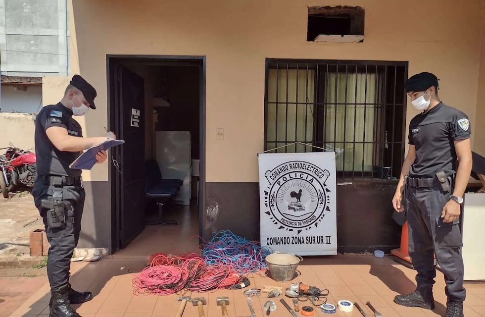 Tras diversos operativos, incautaron herramientas robadas en Oberá