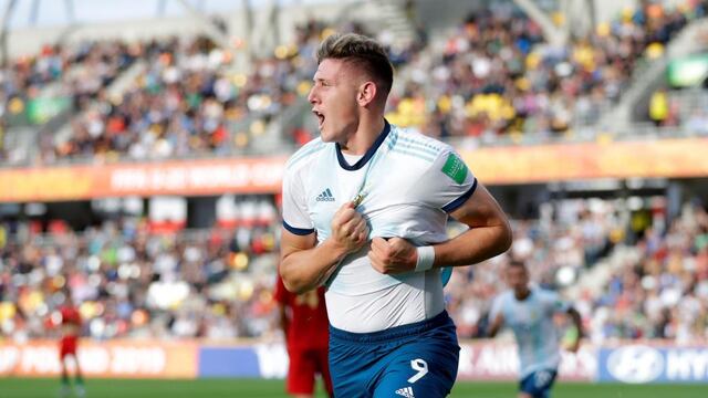 Adolfo Gaich, figura de la Selección Argentina Sub-23. (AP / Archivo)