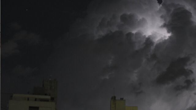 Alerta por tormenta con granizo en varias zonas de Mendoza  - Marcelo Rolland / Los Andes