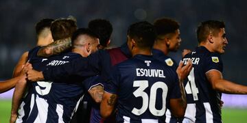 La celebración de Valoyes y todo Talleres (José Hernández / La Voz)