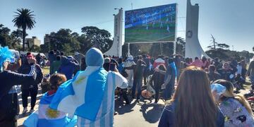 Los tucumanos podrán ver el partido de la Selección en el Parque 9 de Julio.