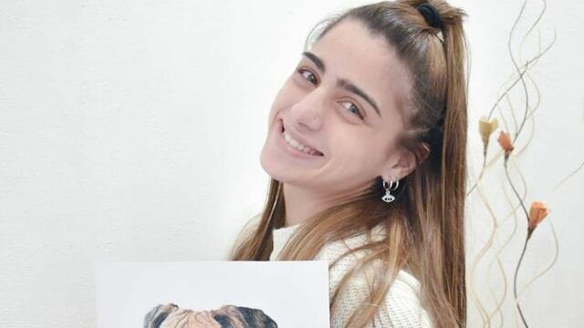 Alinna busca reflejar las expresiones de las mascotas a través del dibujo.