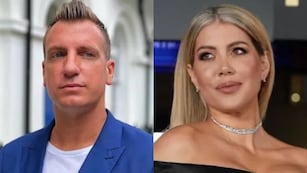 Maxi López y Wanda Nara.