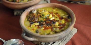Receta de locro (Javier Ferreyra).