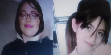 La policía de Morteros busca a BORNIA DAIANA , Mayor de edad y MENDOZA XIMENA Menor de edad