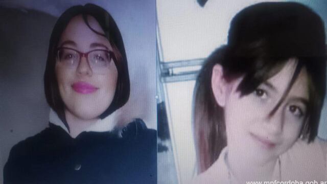 La policía de Morteros busca a BORNIA DAIANA , Mayor de edad y MENDOZA XIMENA Menor de edad