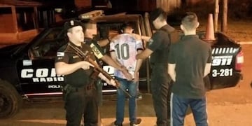 San Antonio: detuvieron a un prófugo acusado de violación a una menor.