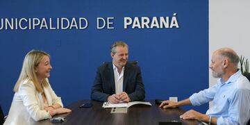 Adán Bahl estuvo con el Rector de la UNER Andrés Sabella.